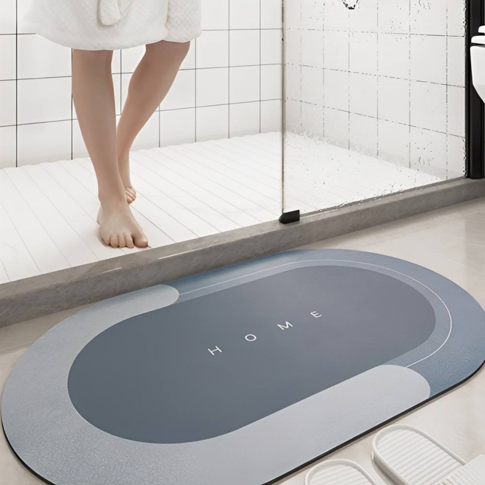 মডার্ন কুইক-ড্রাই বাথরুম ম্যাট-Modern Quick-Dry Bathroom Mat - Image 4